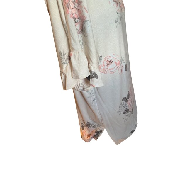 Lularoe Dahl Shirt ,X S, Multicolor Floral Print very soft and light weight - Picture 2 of 9